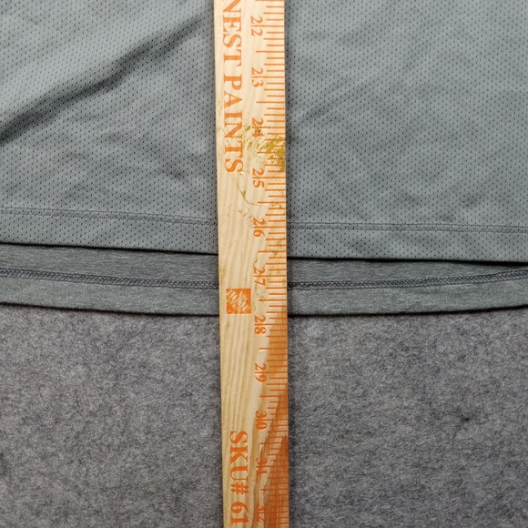 Nike Shirt Mens Large Gray Pro Combat Dri-FIT Fitted Short Sleeve Athletic Top - Picture 6 of 8